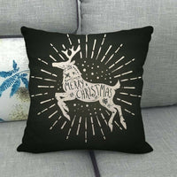 62 - Merry Christmas in Deer with Black Cover