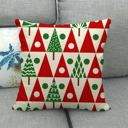 Festive 18-Inch Holiday Throw Pillow Cover for Cozy Decor