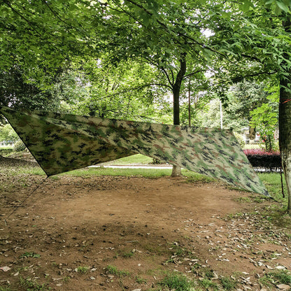 Portable Two-Person Outdoor Camping Hammock Tent with Canopy