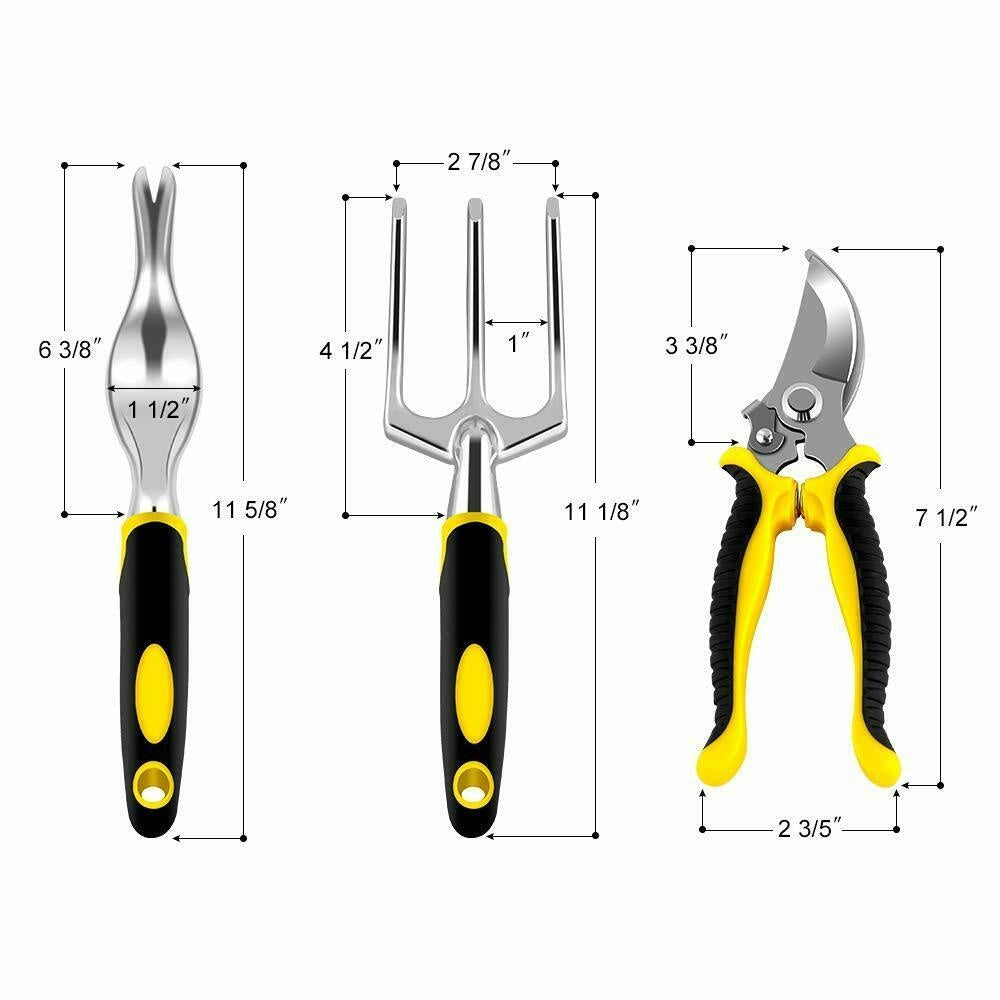 Gardening Tools Set - 6 Piece Duty Kit