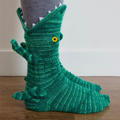 Cozy Knit Socks in Animal Designs