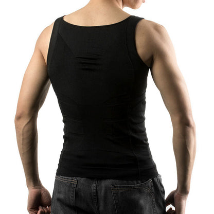 Men's Compression Tank Top for Body Shaping