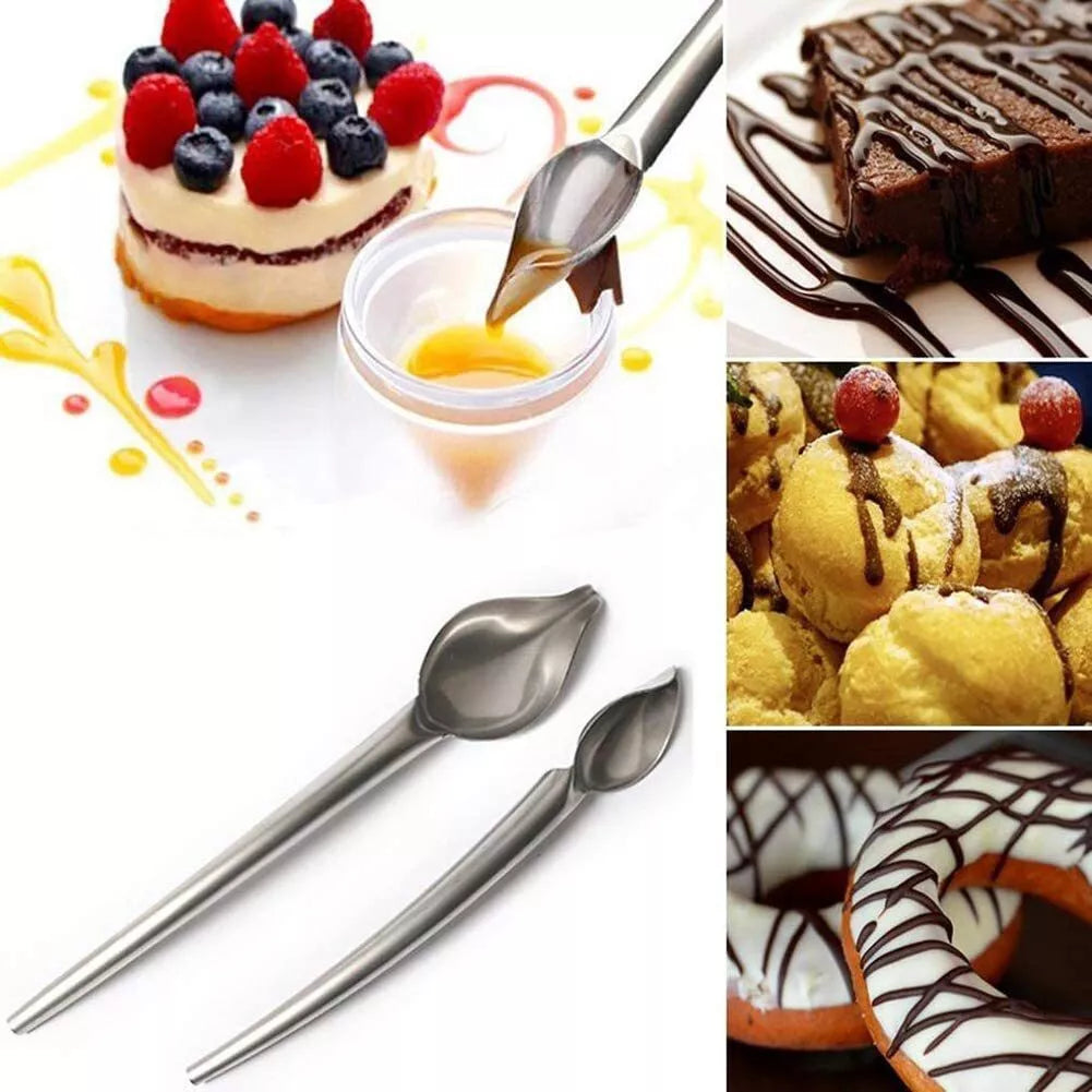 Creative Drizzle Spoon for Artistic Cooking – Last Day Discount