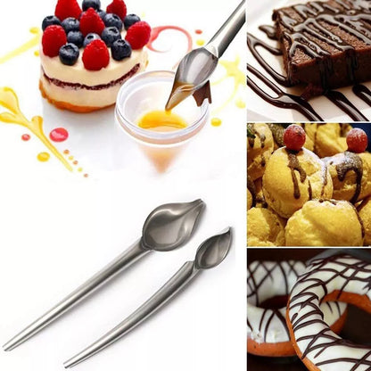 Creative Drizzle Spoon for Artistic Cooking – Last Day Discount