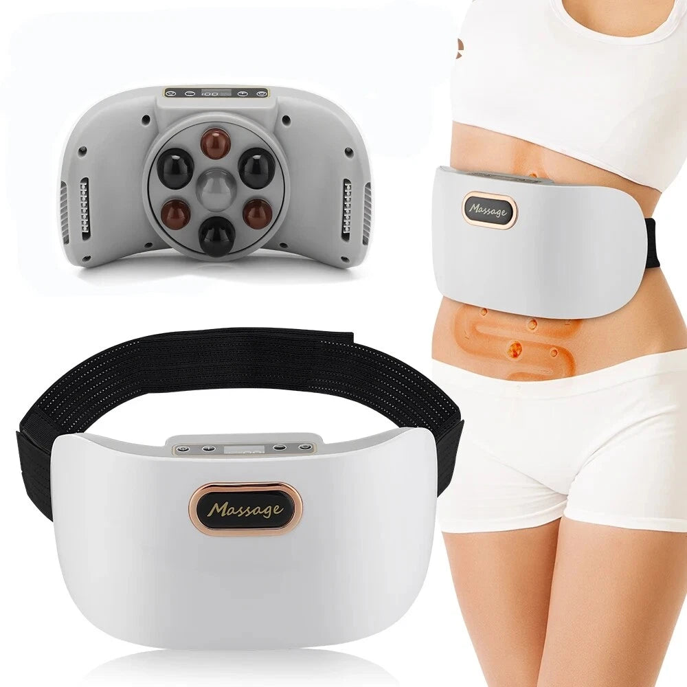 ThermaRelief Heated Abdominal Massager Belt – Instant Relief for Cramps, Bloating & Tension
