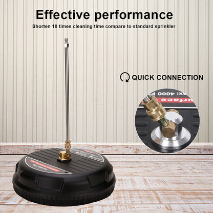 15-Inch Pressure Washer Surface Cleaner - Quick and Simple Assembly