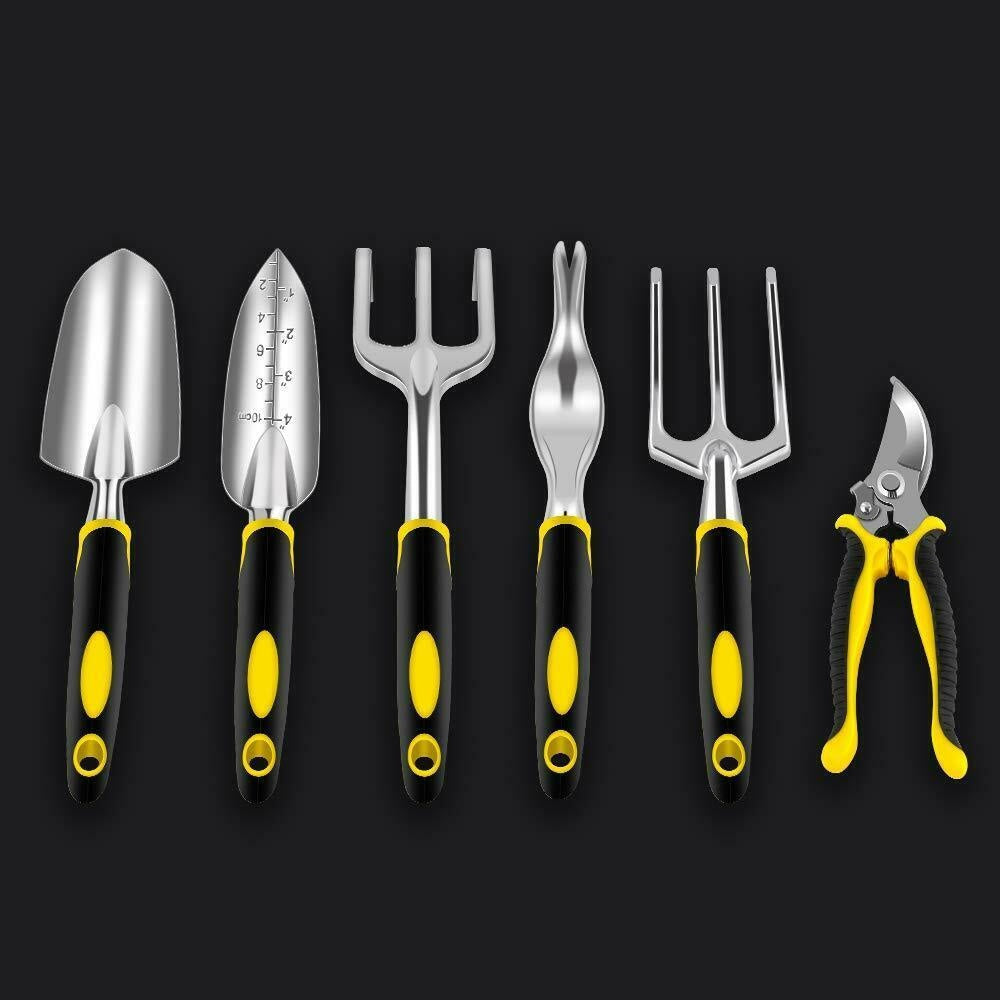 Gardening Tools Set - 6 Piece Duty Kit