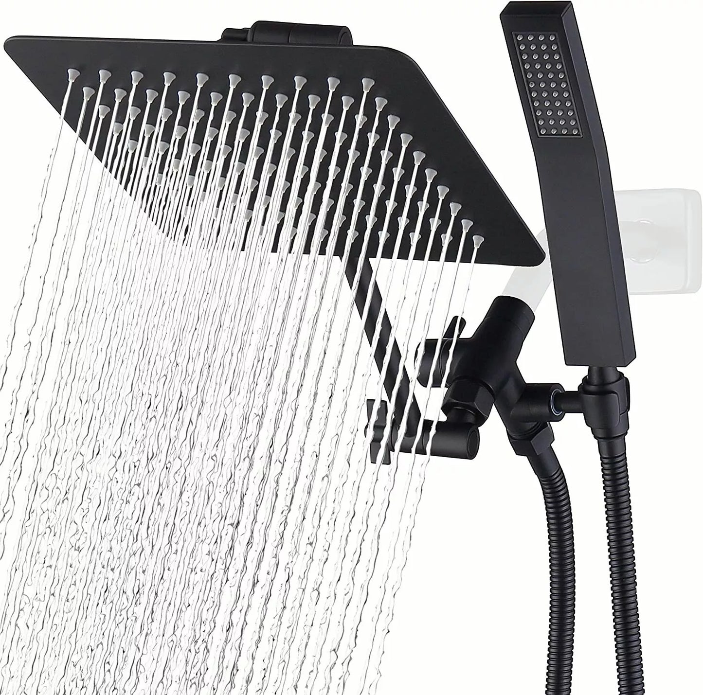 Cascading Rain Shower Head with 3-Way Diverter Switch – Luxury Design