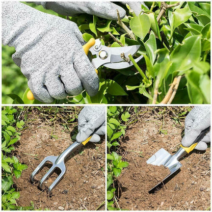 Gardening Tools Set - 6 Piece Duty Kit