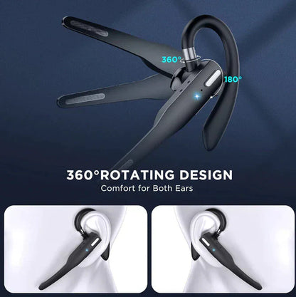 Wireless Bluetooth Earbuds with Extended Battery and Noise Reduction