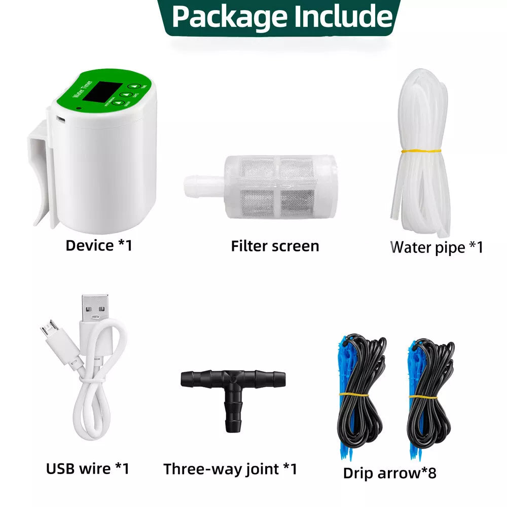 Smart Indoor Plant Irrigation System with Timer and Pump