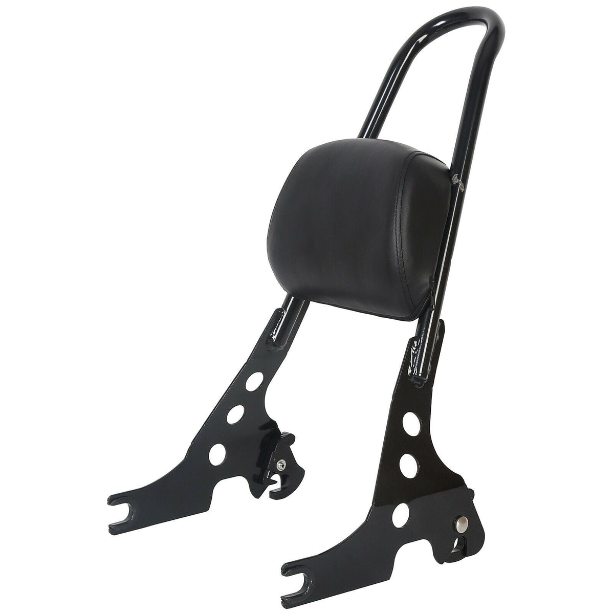 Durable Cruiser Companion Motorcycle Backrest and Sissy Bar