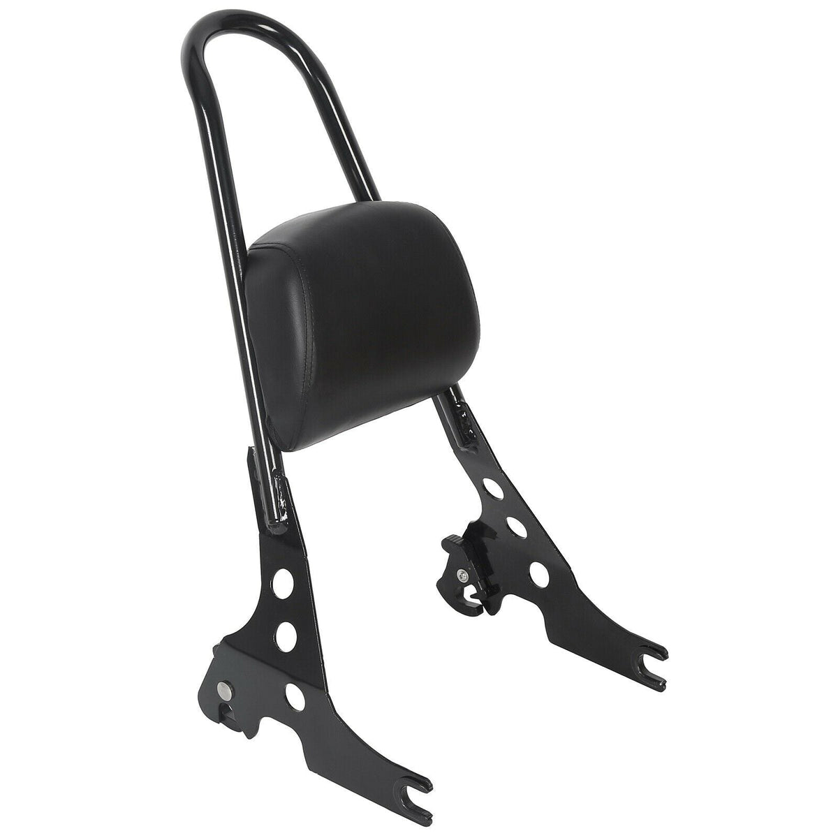 Durable Cruiser Companion Motorcycle Backrest and Sissy Bar