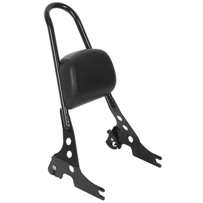 Durable Cruiser Companion Motorcycle Backrest and Sissy Bar