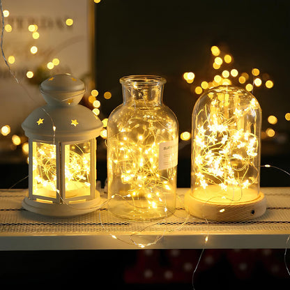 Waterproof Outdoor Solar LED String Lights for Garden Decoration
