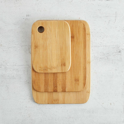 Bamboo Cutting Board Set – 3-Piece Eco-Friendly Kitchen Boards