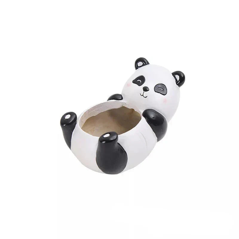 Collection of Playful Animal-Themed Planters