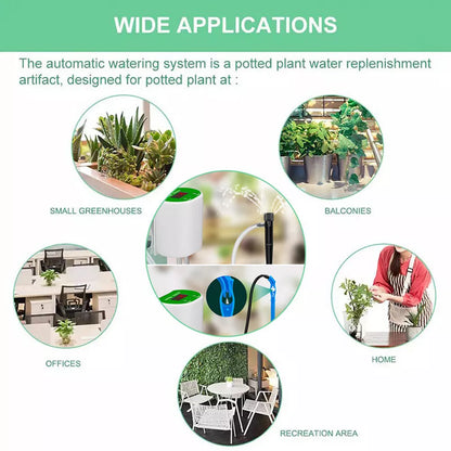 Smart Indoor Plant Irrigation System with Timer and Pump