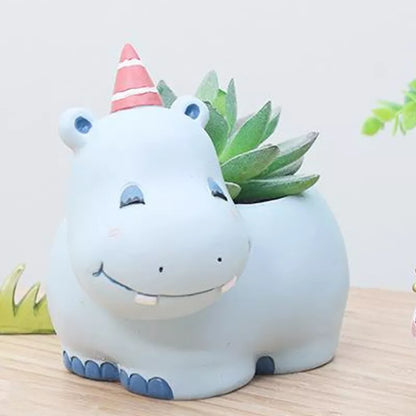 Collection of Playful Animal-Themed Planters