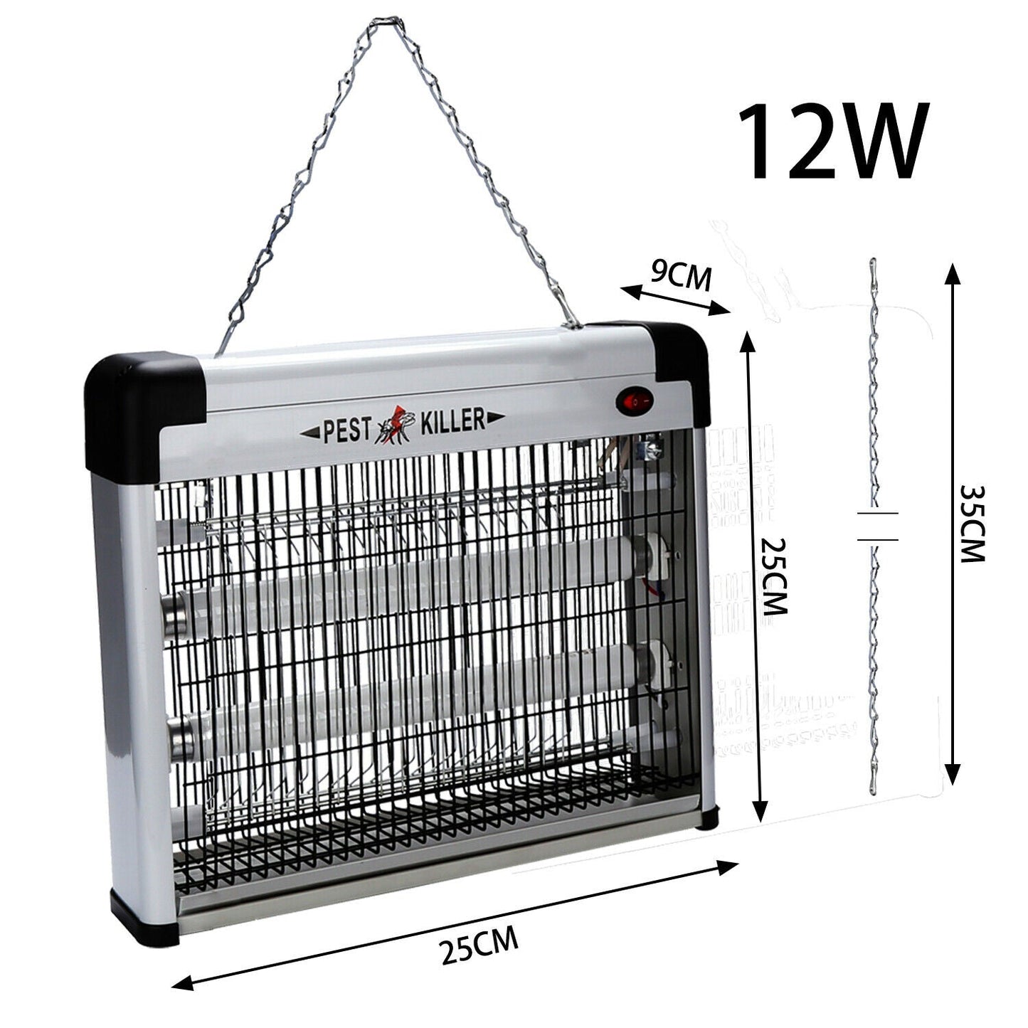 12W Mosquito and Insect Killing Lamp