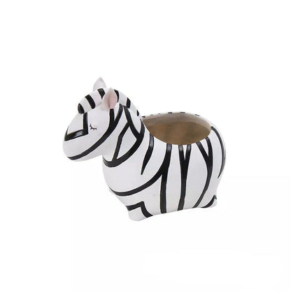 Collection of Playful Animal-Themed Planters