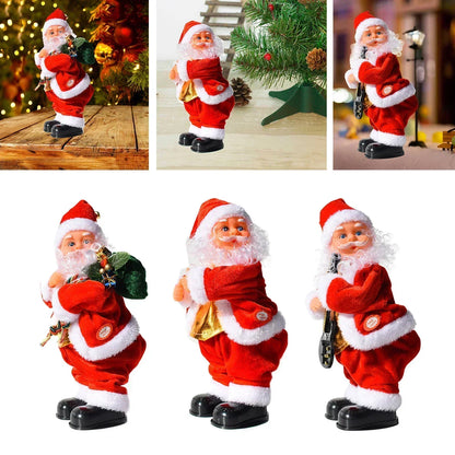 Dancing Santa Claus Holiday Decoration for Festive Home Decor – Free Shipping