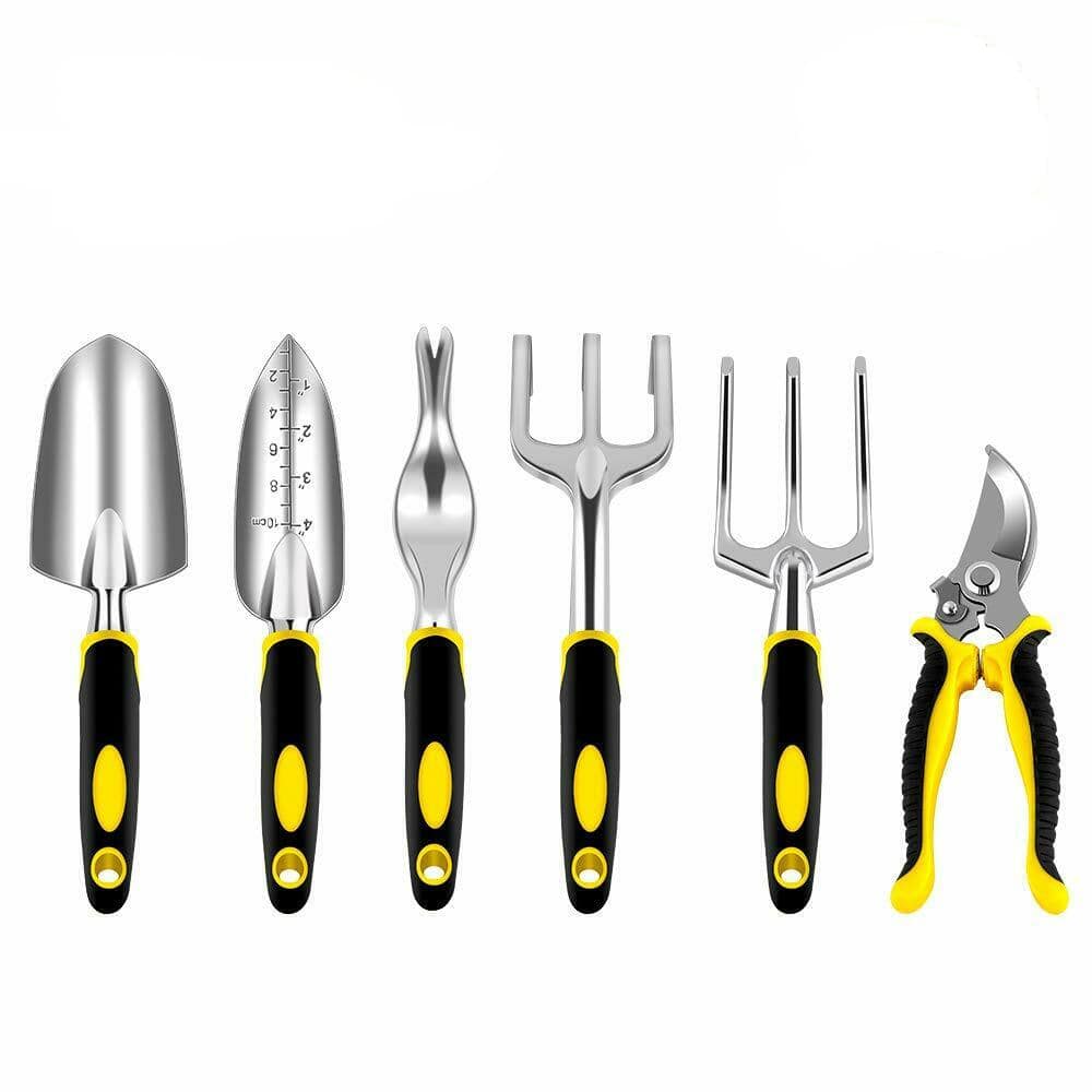 Gardening Tools Set - 6 Piece Duty Kit