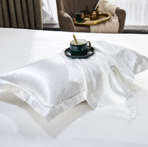 2-Pack Luxe Silk Satin Pillow Covers for Ultimate Comfort