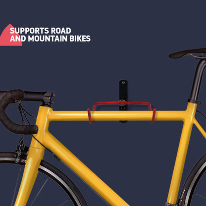 Space-Saving Wall Hook for Folding Bikes – Bike Hook with Protective Features