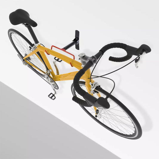 Space-Saving Wall Hook for Folding Bikes – Bike Hook with Protective Features