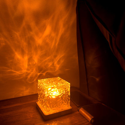 Glow Lamp with Aurora Effect