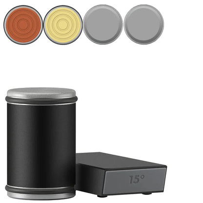 2-in-1 Magnetic Knife Holder and Dual-Angle Rolling Sharpener
