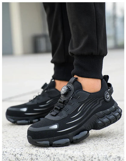 Comfort-First Safety Sneakers for Work and Play
