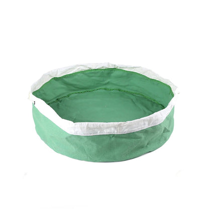 Kids' Toy Organizer with Drawstring - Portable Storage Bag and Play Mat