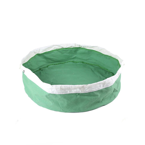 Kids' Toy Organizer with Drawstring - Portable Storage Bag and Play Mat