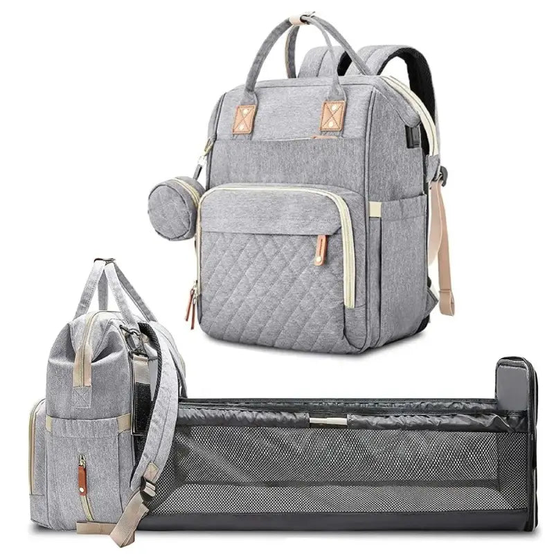 3-in-1 Multi-Functional Diaper Bag for Babies