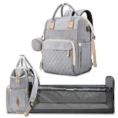 3-in-1 Multi-Functional Diaper Bag for Babies