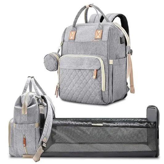 3-in-1 Multi-Functional Diaper Bag for Babies