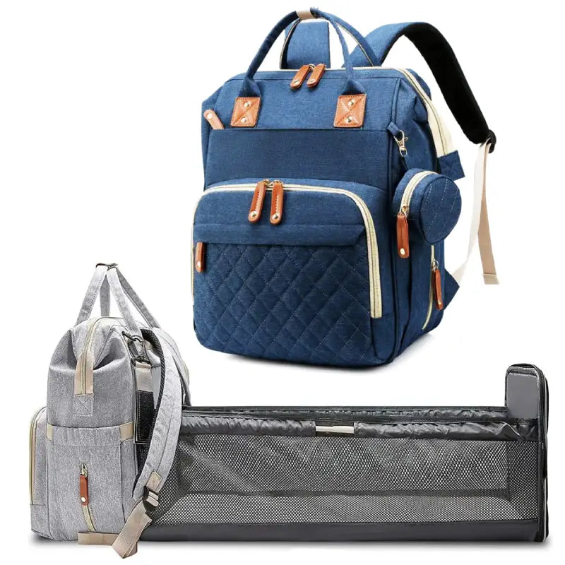 3-in-1 Multi-Functional Diaper Bag for Babies