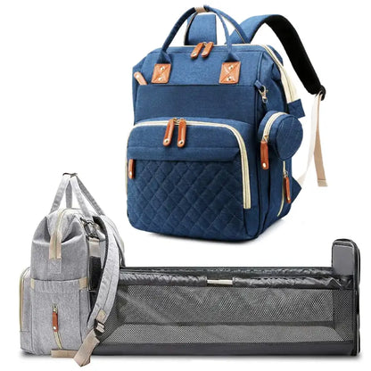 3-in-1 Multi-Functional Diaper Bag for Babies