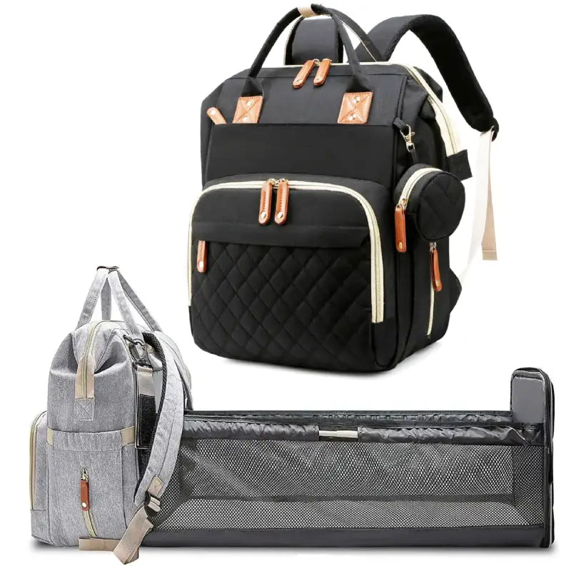 3-in-1 Multi-Functional Diaper Bag for Babies
