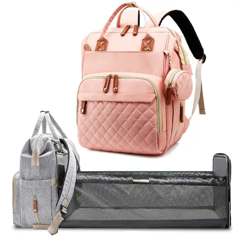 3-in-1 Multi-Functional Diaper Bag for Babies