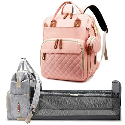 3-in-1 Multi-Functional Diaper Bag for Babies