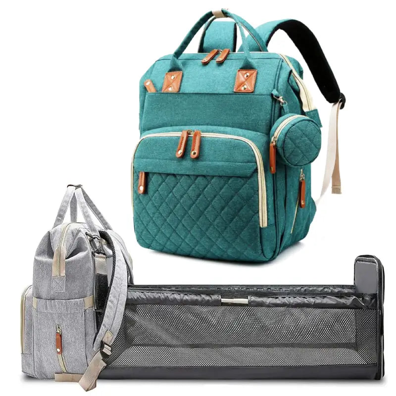 3-in-1 Multi-Functional Diaper Bag for Babies