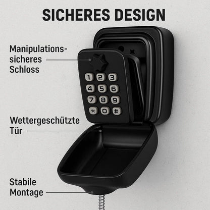 Outdoor Key Box | Key Safe with Code Lock