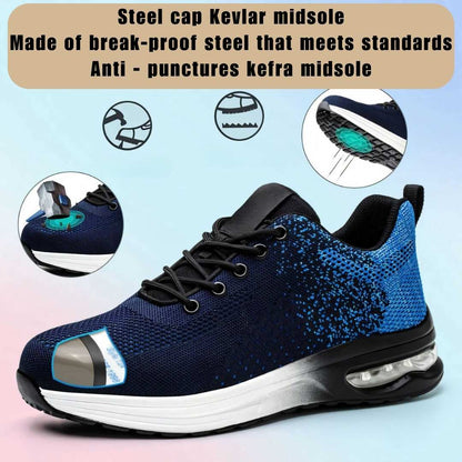 Lightweight Safety Trainers with Steel Toe Protection – Perfect for Work