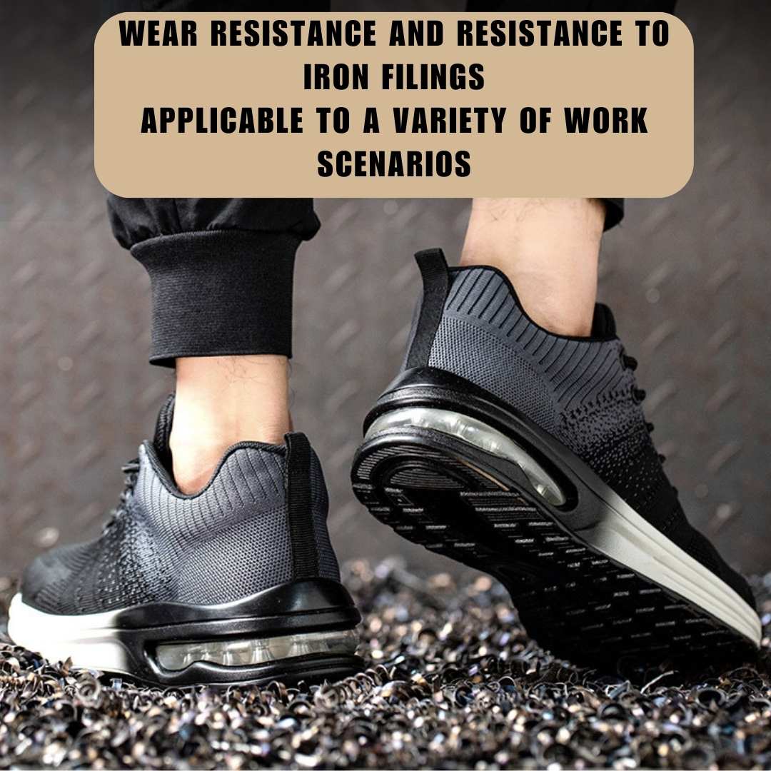 Lightweight Safety Trainers with Steel Toe Protection – Perfect for Work