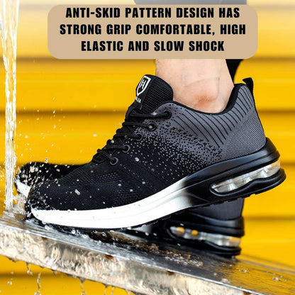 Lightweight Safety Trainers with Steel Toe Protection – Perfect for Work