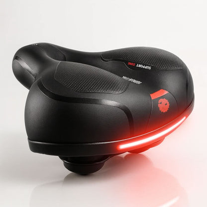 Comfort Touring Bicycle Seat with Ergonomic Suspension Design