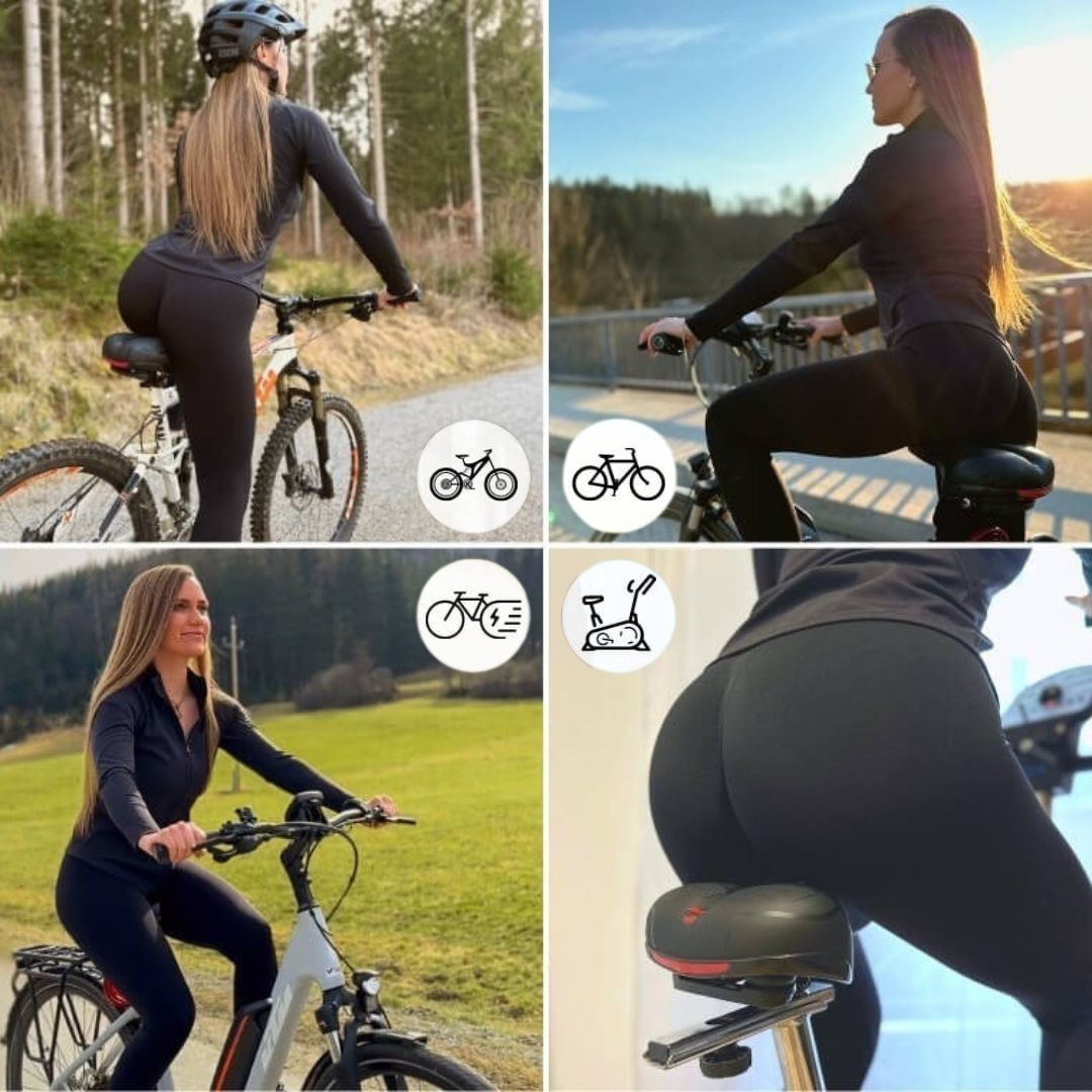 Comfort Bike Seat for Men and Women with Suspension